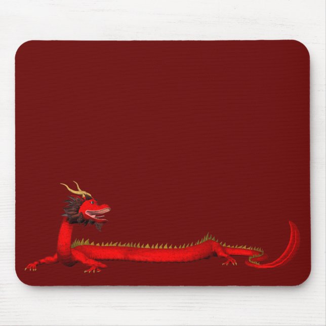 Tapis De Souris Dragon rouge (Devant)