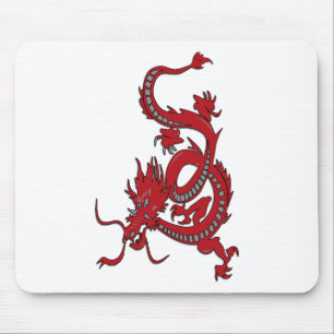 Tapis De Souris Dragon rouge - Année du Dragon