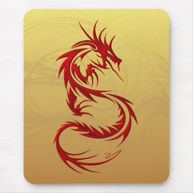 Tapis De Souris Dragon tribal (Devant)