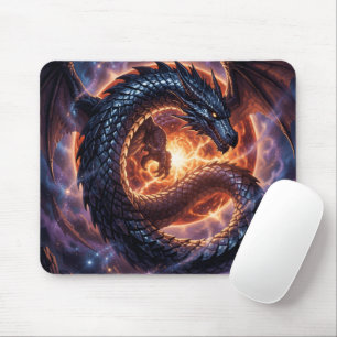 Tapis De Souris Dragon World – Le Royaume de Feu et de Magie