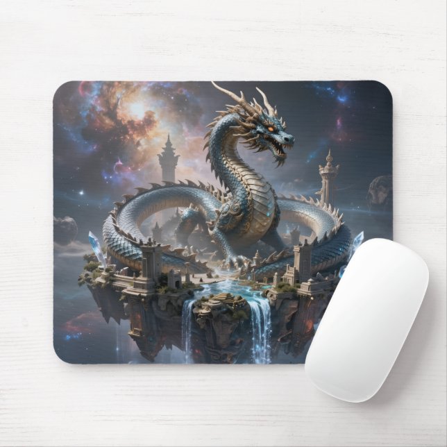 Tapis De Souris Dragon World – Le Royaume du Feu et de la Magie (Avec souris)
