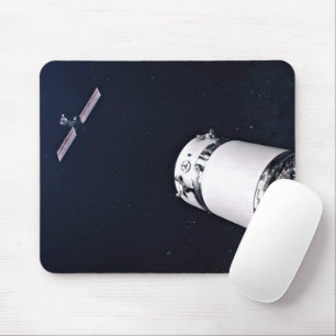 Tapis De Souris Dragon Xl Spacecraft S'Approche D'Une Passerelle L