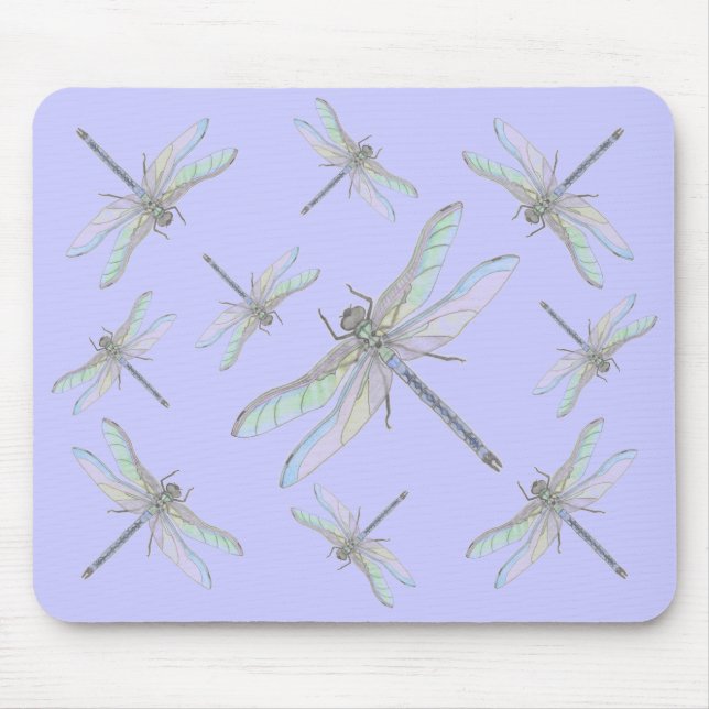 Tapis De Souris DRAGONFLIES mousepad (Devant)