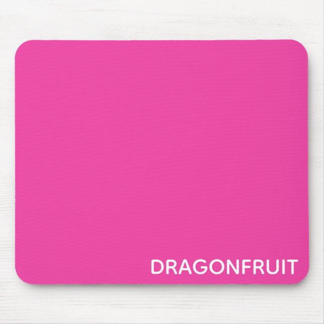 Tapis De Souris Dragonfruit pink color (Devant)