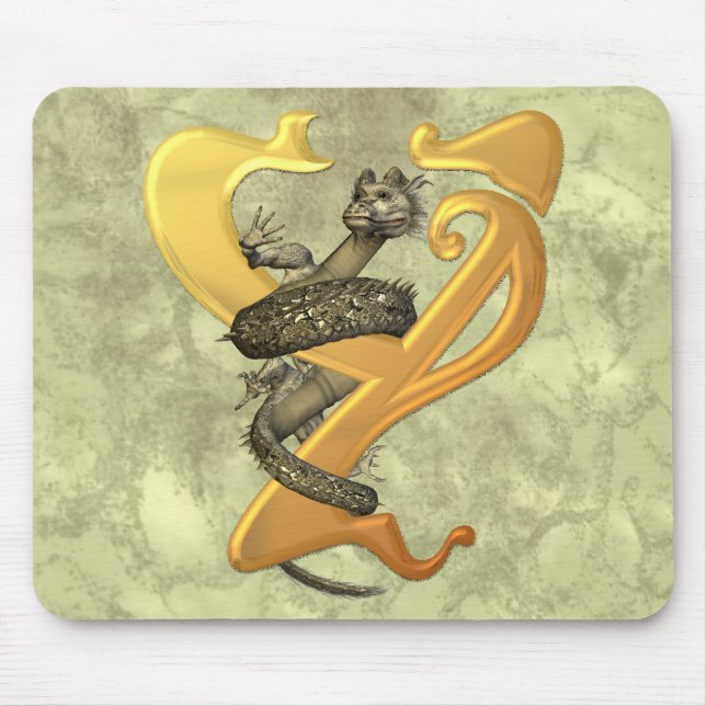 Tapis De Souris Dragonlore Y initial (Devant)