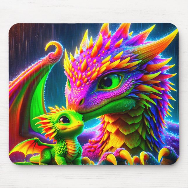 Tapis De Souris Dragons (Devant)