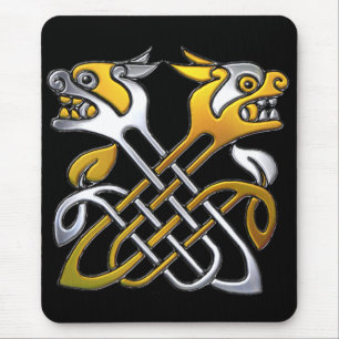 Tapis De Souris Dragons celtiques