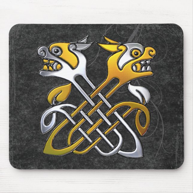 Tapis De Souris Dragons celtiques (Devant)