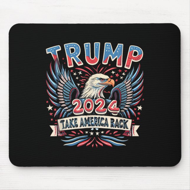 Tapis De Souris Drapeau 2024 : l'Amérique de retour (Devant)