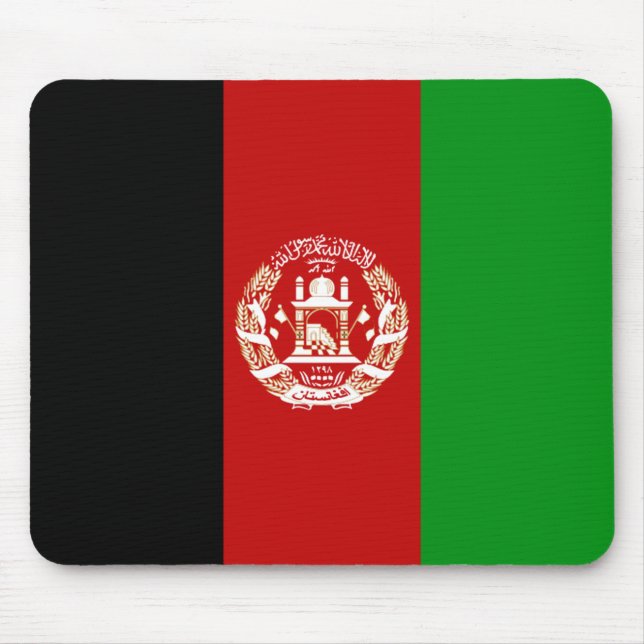 Tapis De Souris Drapeau afghan Mousepad (Devant)