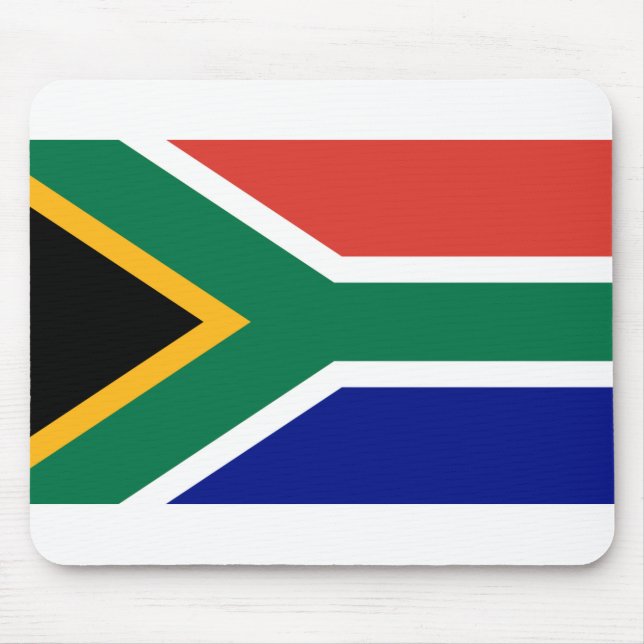 Tapis De Souris Drapeau Afrique du Sud (Devant)