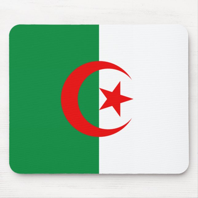 Tapis De Souris drapeau algérien (Devant)