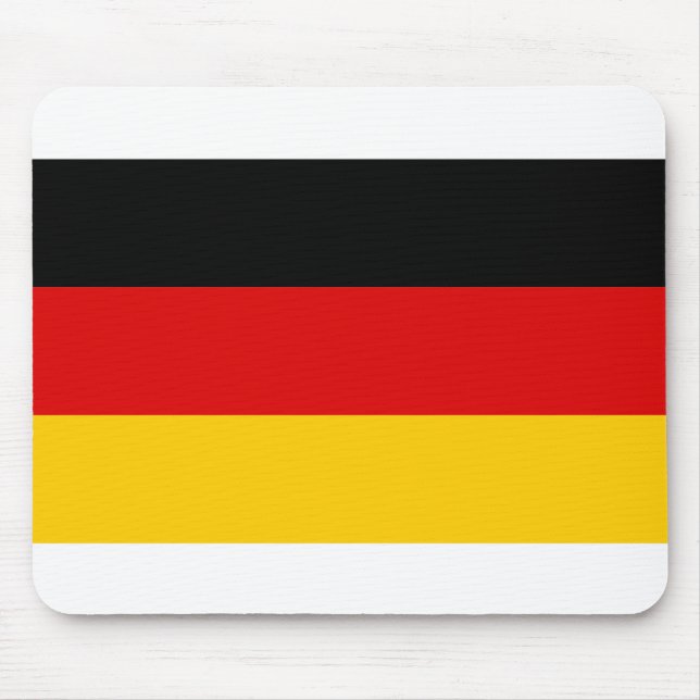 Tapis De Souris Drapeau Allemagne (Devant)