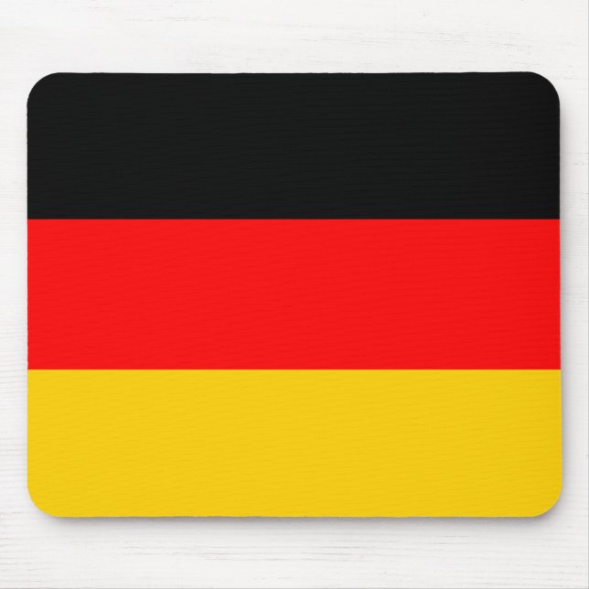 Tapis De Souris Drapeau Allemagne (Devant)