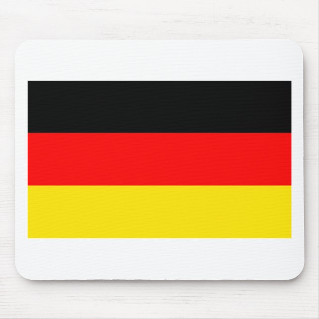 Tapis De Souris Drapeau allemand (Devant)