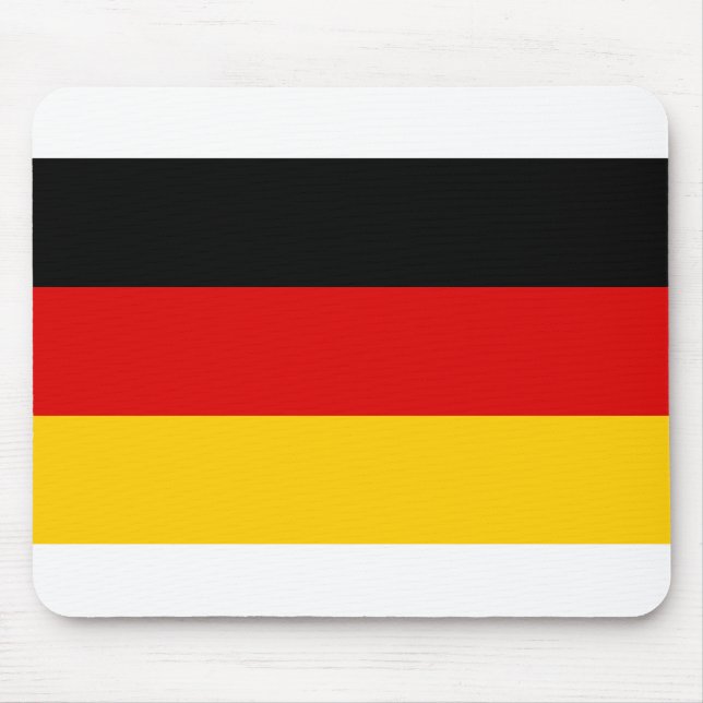 Tapis De Souris Drapeau allemand (Devant)