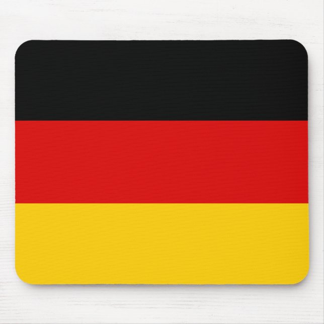 Tapis De Souris Drapeau allemand (Devant)
