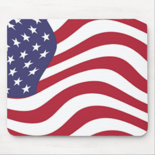 TAPIS DE SOURIS DRAPEAU AMÉRICAIN