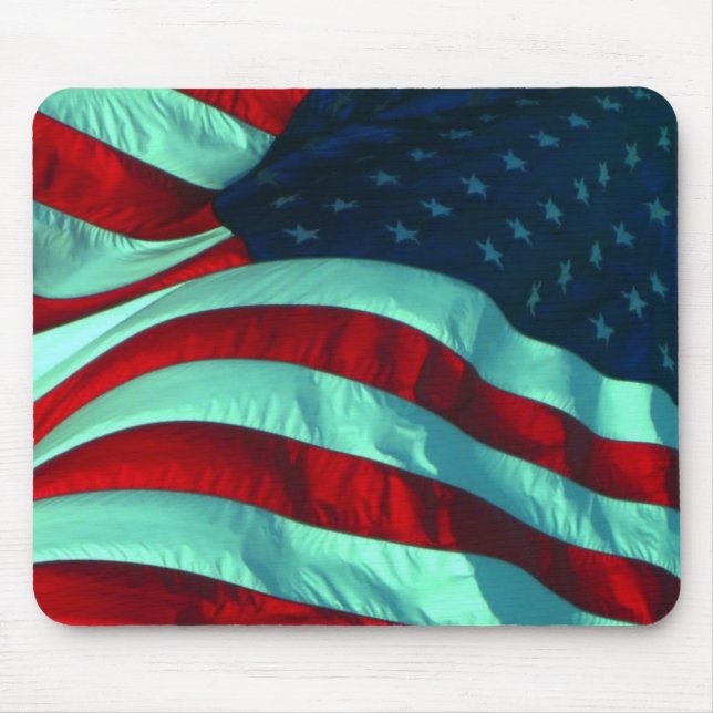 Tapis De Souris Drapeau américain (Devant)