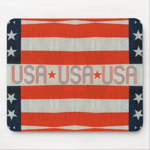Tapis De Souris Drapeau américain