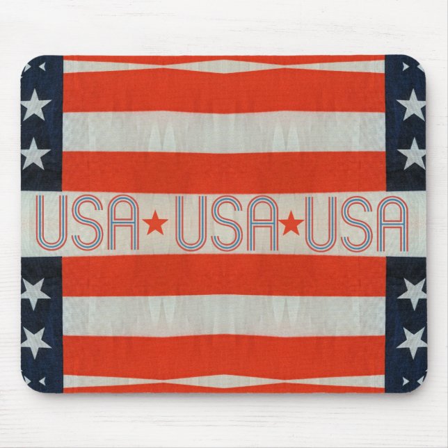 Tapis De Souris Drapeau américain (Devant)