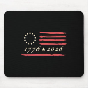 Tapis De Souris Drapeau américain 13 étoiles Betsy Ross 4 juillet 