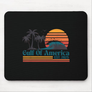 Tapis De Souris Drapeau Américain 2025 Du Golfe Rétro D'Amérique E
