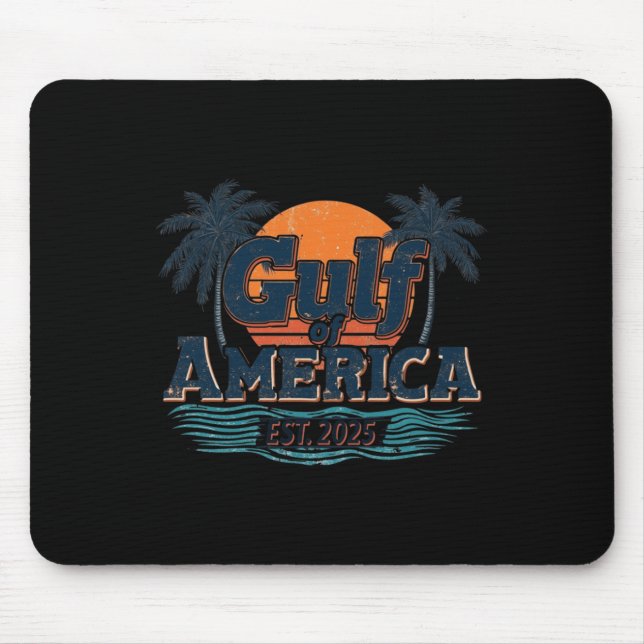 Tapis De Souris Drapeau Américain 2025 Long S (Devant)