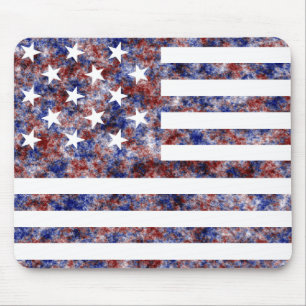 Tapis De Souris Drapeau américain à 15 étoiles