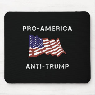 Tapis De Souris Drapeau américain anti-Trump