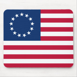 Tapis De Souris Drapeau américain Betsy Ross