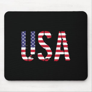 Tapis De Souris Drapeau américain de style Usa - Drapeau 4 juillet