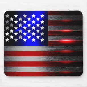 Tapis De Souris Drapeau Américain Découpe Laser de Pointe 1