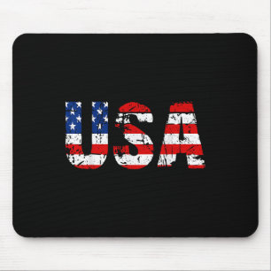 Tapis De Souris Drapeau américain Drapeau US National Patriotique