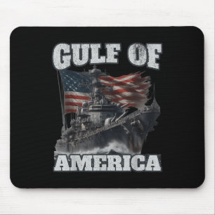Tapis De Souris Drapeau Américain Drôle Hommes Femmes Du Golfe Des