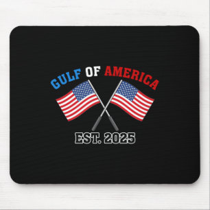 Tapis De Souris Drapeau Américain Gul-f Retro Of America Est 2025