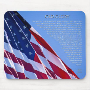 Tapis De Souris Drapeau américain Mousepad