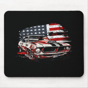 Tapis De Souris Drapeau Américain Patriotique
