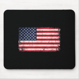 Tapis De Souris Drapeau américain patriotique 4 juillet pour homme