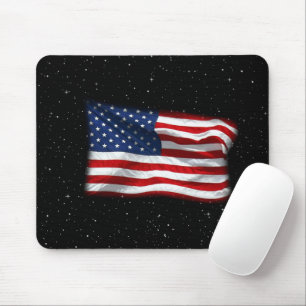 Tapis De Souris Drapeau américain patriotique États-Unis