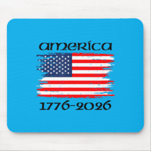 Tapis De Souris Drapeau américain patriotique hommes femmes enfant