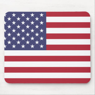 Tapis De Souris Drapeau américain Patriotique Mousepad Mouse Pad