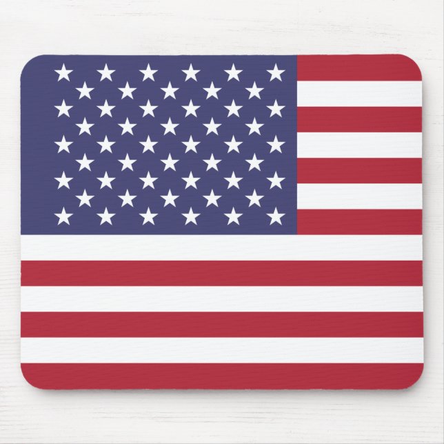 Tapis de souris drapeau américain patriotique USA (Devant)