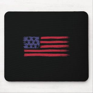Tapis De Souris Drapeau Américain Pour Hommes Femmes Garçon Fille 