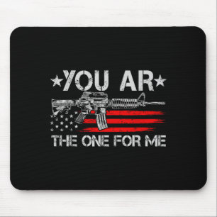 Tapis De Souris Drapeau américain tu es celui qu'il me faut