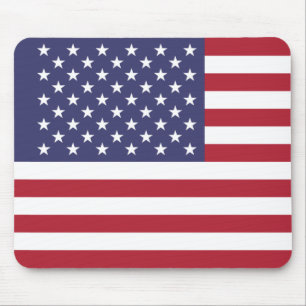 Tapis de souris drapeau américain USA patriotique
