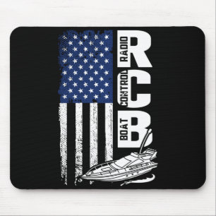 Tapis De Souris Drapeau américain vintage usa 4 juillet patriotiqu