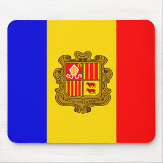 Tapis De Souris drapeau andorra mousepad