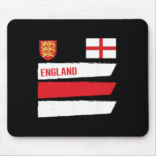 Tapis De Souris Drapeau Angleterre Anglais Football Foot Hommes Fe