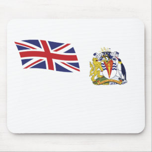 Tapis de souris Drapeau Antarctique Britannique